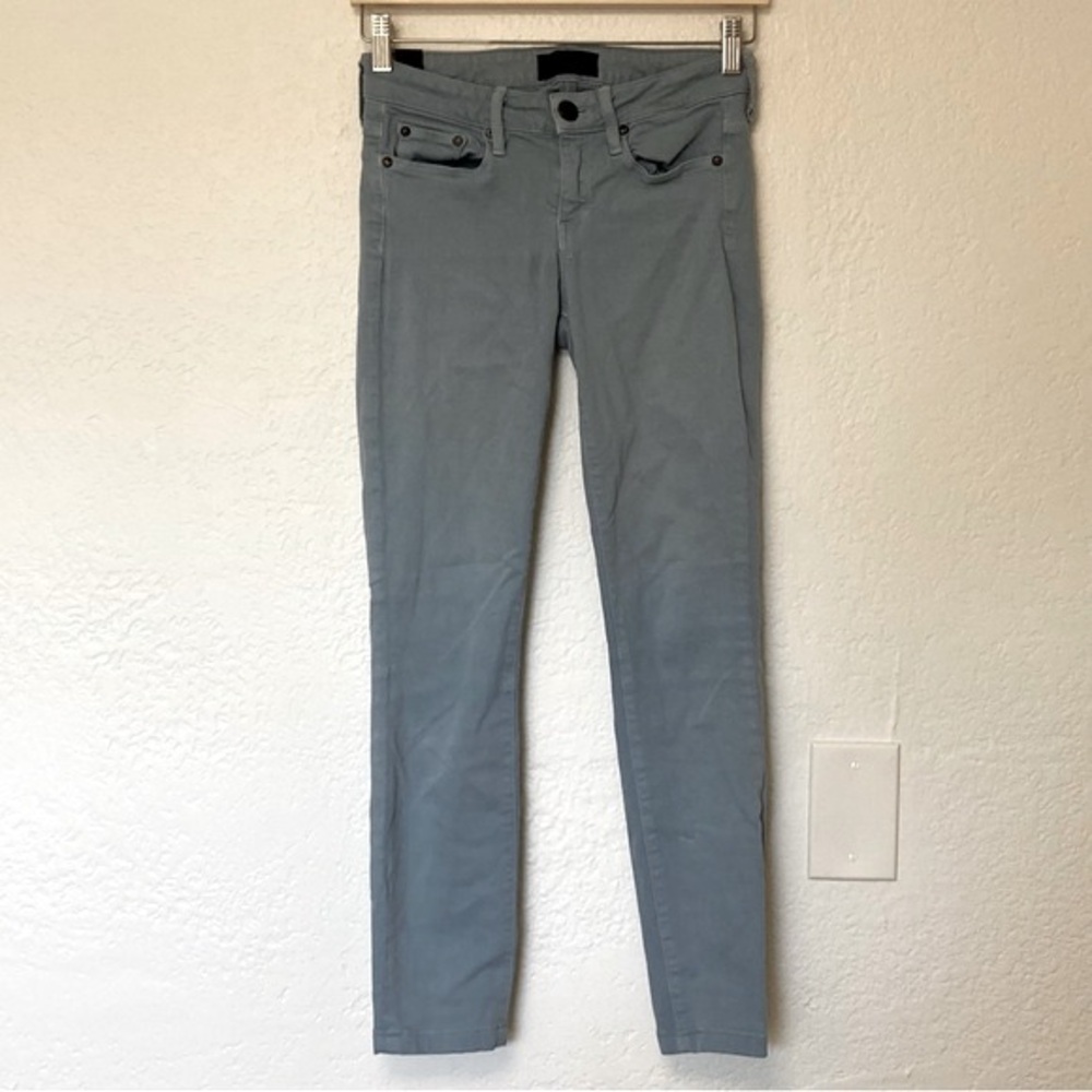 Vince Riley Legging Atlantic Grayish Blue Skinny Jeans Jeggings, Size 25